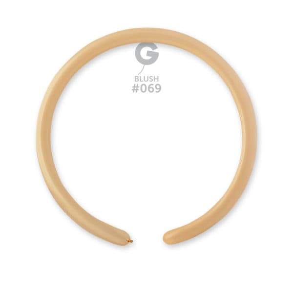 100 Balões Pele de modelar Pastel Naturals de 160 Q GEMAR