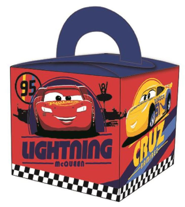 8 Caixinhas Para Brindes Cars